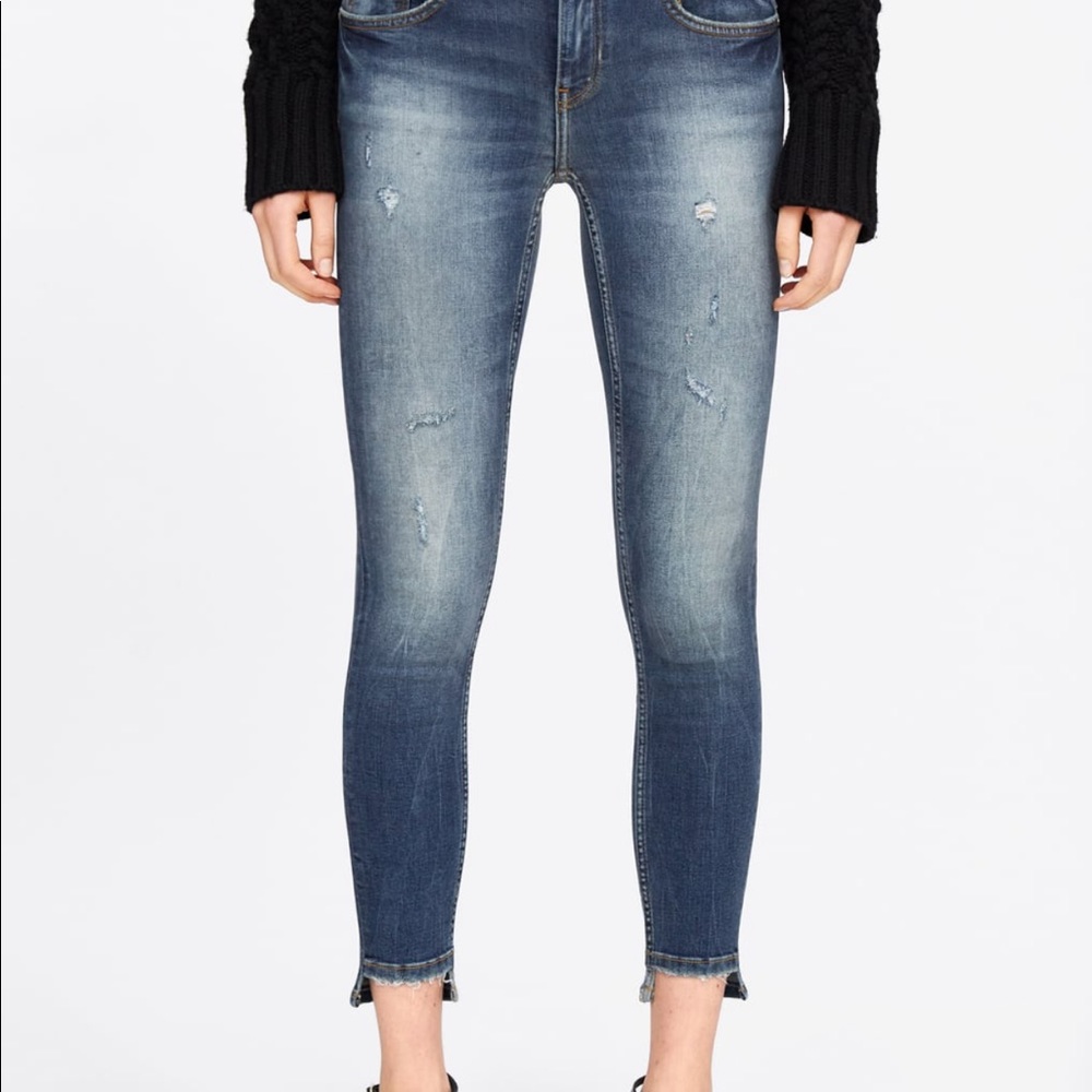 Mid Rise Skinny Jeans